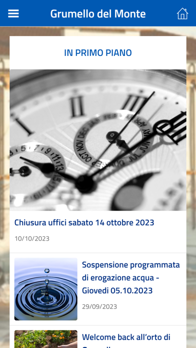 Comune di Grumello del Monte Screenshot