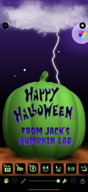 ‎Jack's Halloween Pumpkin Maker Screenshot