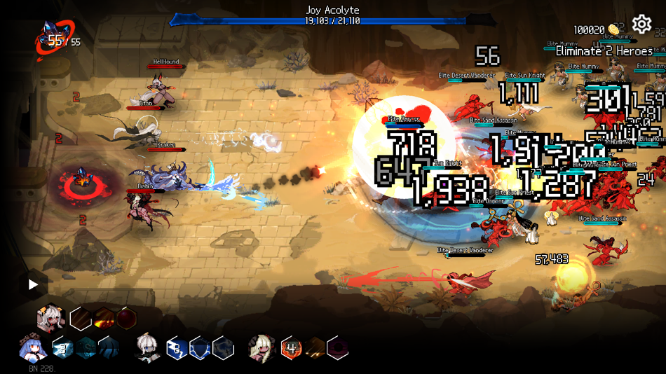 #3. DungeonSquad (iOS) 由: GameCoaster