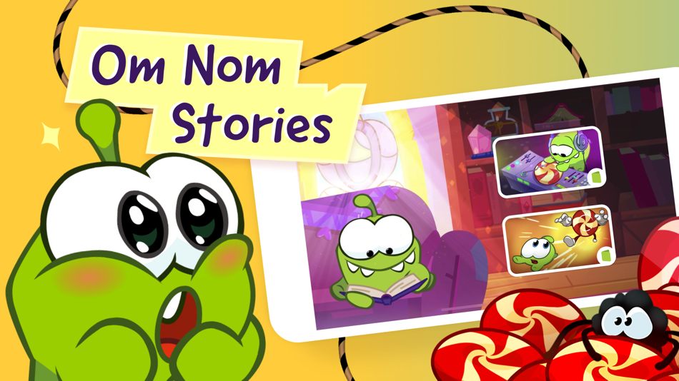 Om Nom Stories for Children! - 1.1.0 - (iOS)