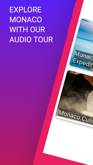 Monaco Audio Tour Offline Map Screenshot