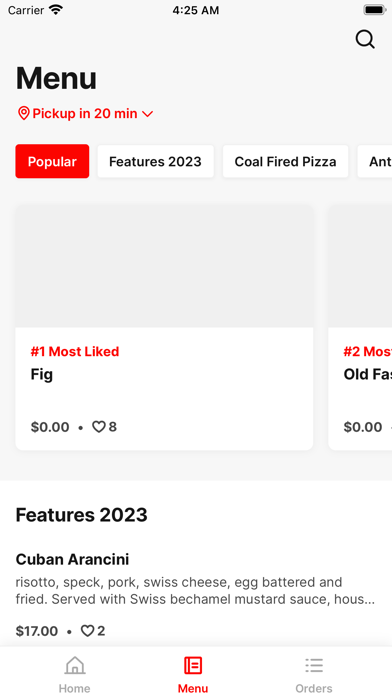 Marcello's Restaurant & Pizza Screenshot