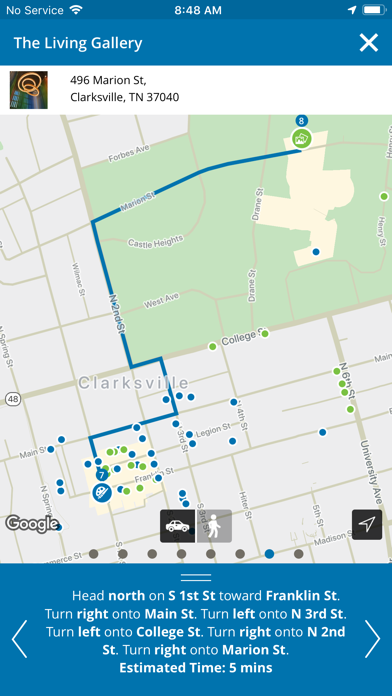 Visit Clarksville TN Screenshot