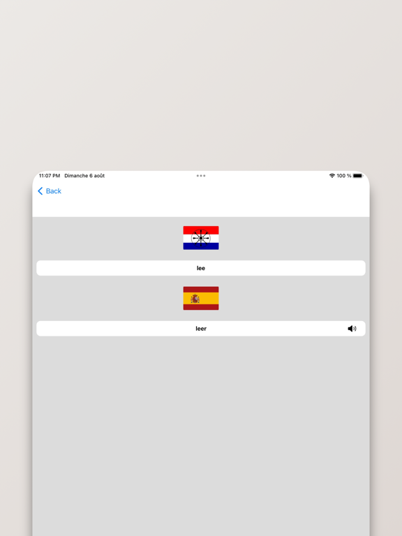 Diccionario Guaraní-Español iPad screenshot 4 - Reference app