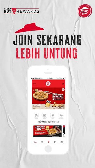 Pizza Hut Indonesia Screenshot