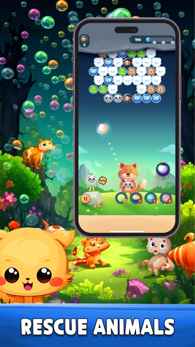 Animal Kingdom Bubble Shooter Screenshot