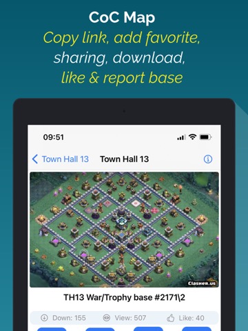 Maps for Clash Of Clansのおすすめ画像3