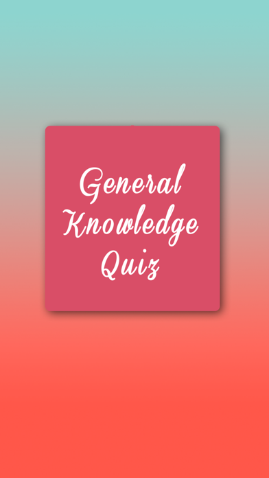 General Knowledge Quizのおすすめ画像1