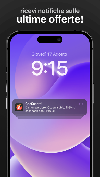 CheSconto! Cashback & Offers Screenshot