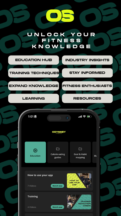 Odyssey Strength App Screenshot