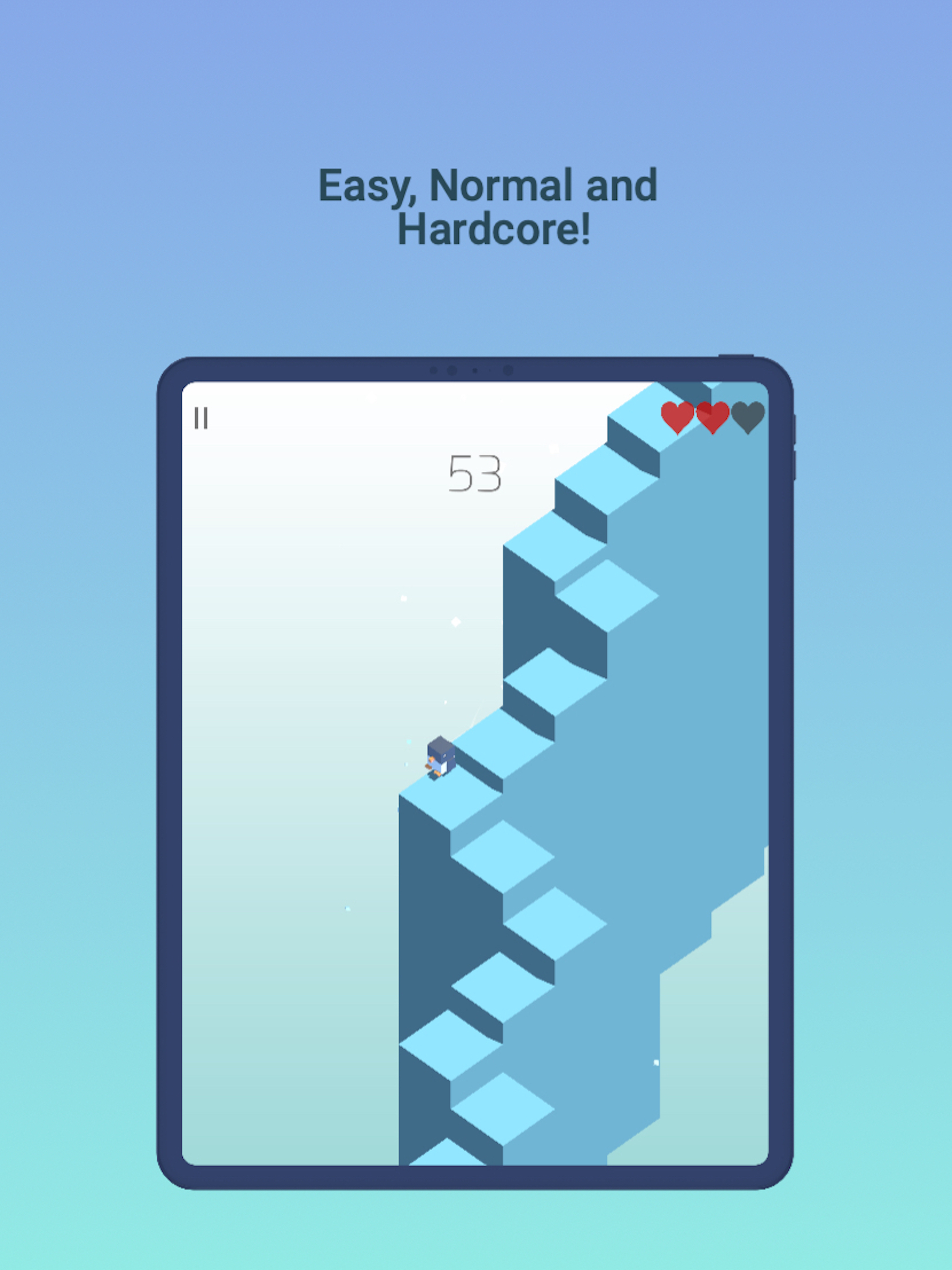 Penguin Slide - Don't Fall! screenshot 8
