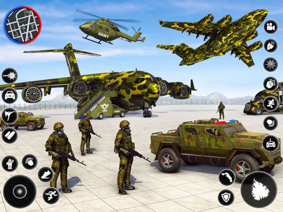 US Army Vehicle Transport Game screenshot 2