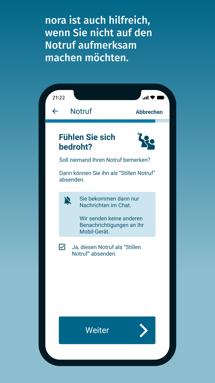 nora - Notruf-App