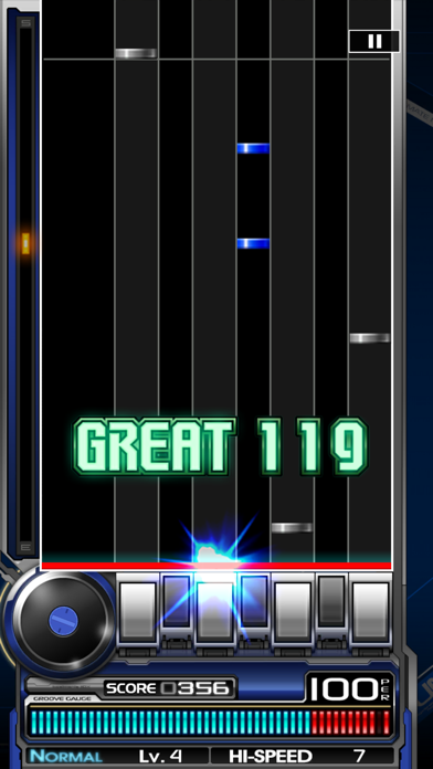screenshot of beatmania IIDX ULTIMATE MOBILE 3