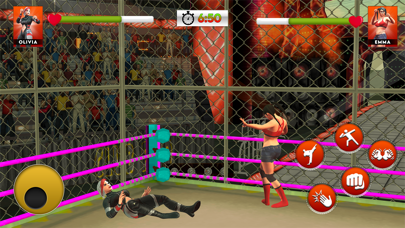 Wrestling Girls Empire Games Screenshot