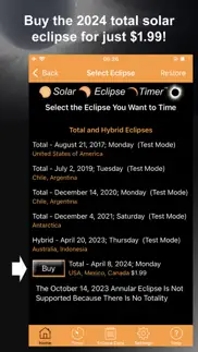 solar eclipse timer iphone screenshot 2