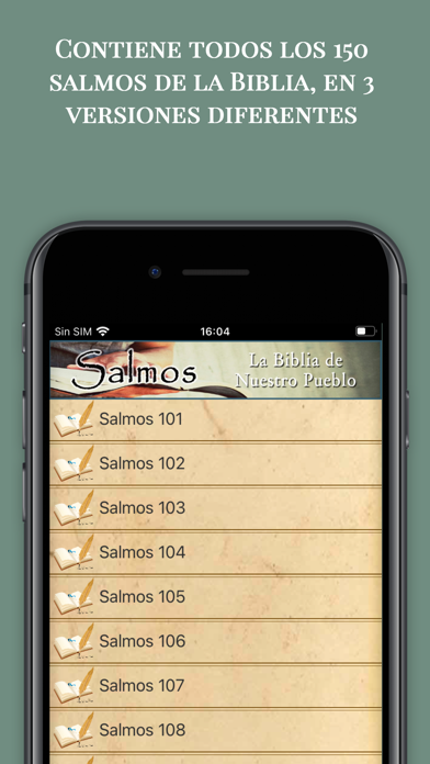 Salmos Bíblicos Screenshot