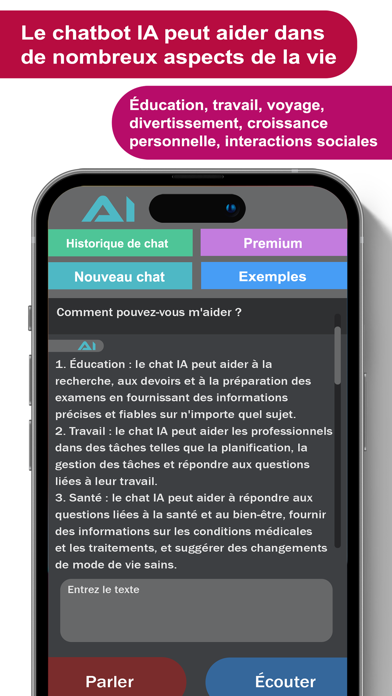 IA Chat - chatbot Français