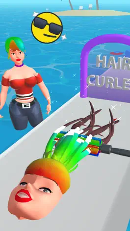 Game screenshot Hair Curl : Party Makeover apk