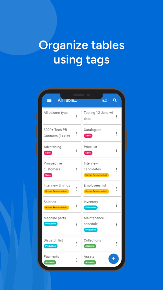 #3. Table Notes Spreadsheet Excel (iOS) Podle: Vivek Agarwal