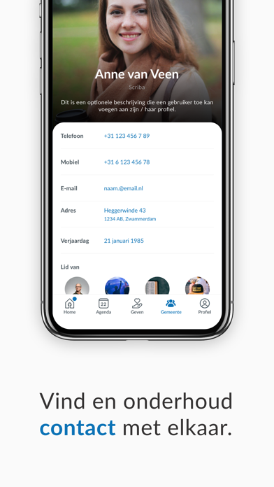 Christusgemeente Antwerpen Screenshot