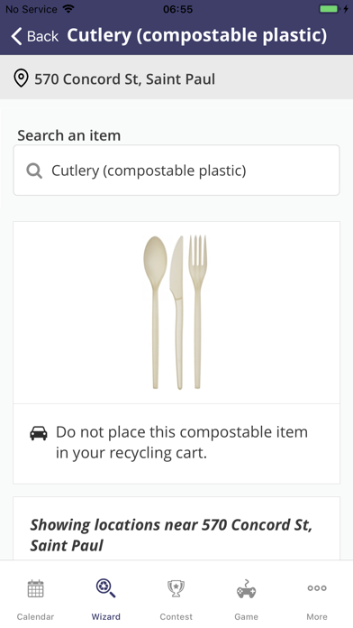 Eureka Recycling Screenshot