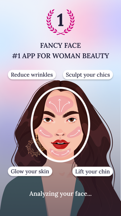 Fancy Face - Face Yoga Screenshot