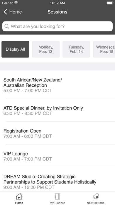DREAM Annual Conference Screenshot