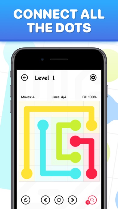 Lined: Connect the Dot Game Screenshot