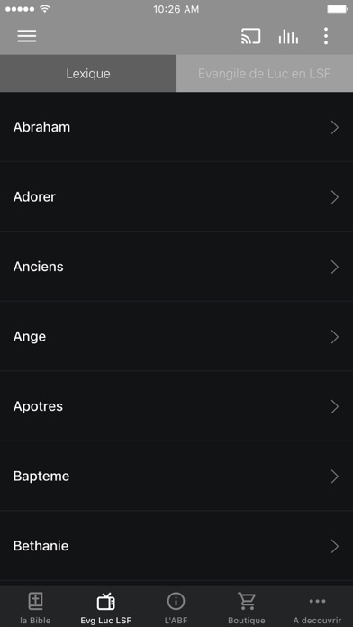 Screenshot #2 pour Bible Française Société