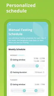 nutrimate intermittent fasting iphone screenshot 4