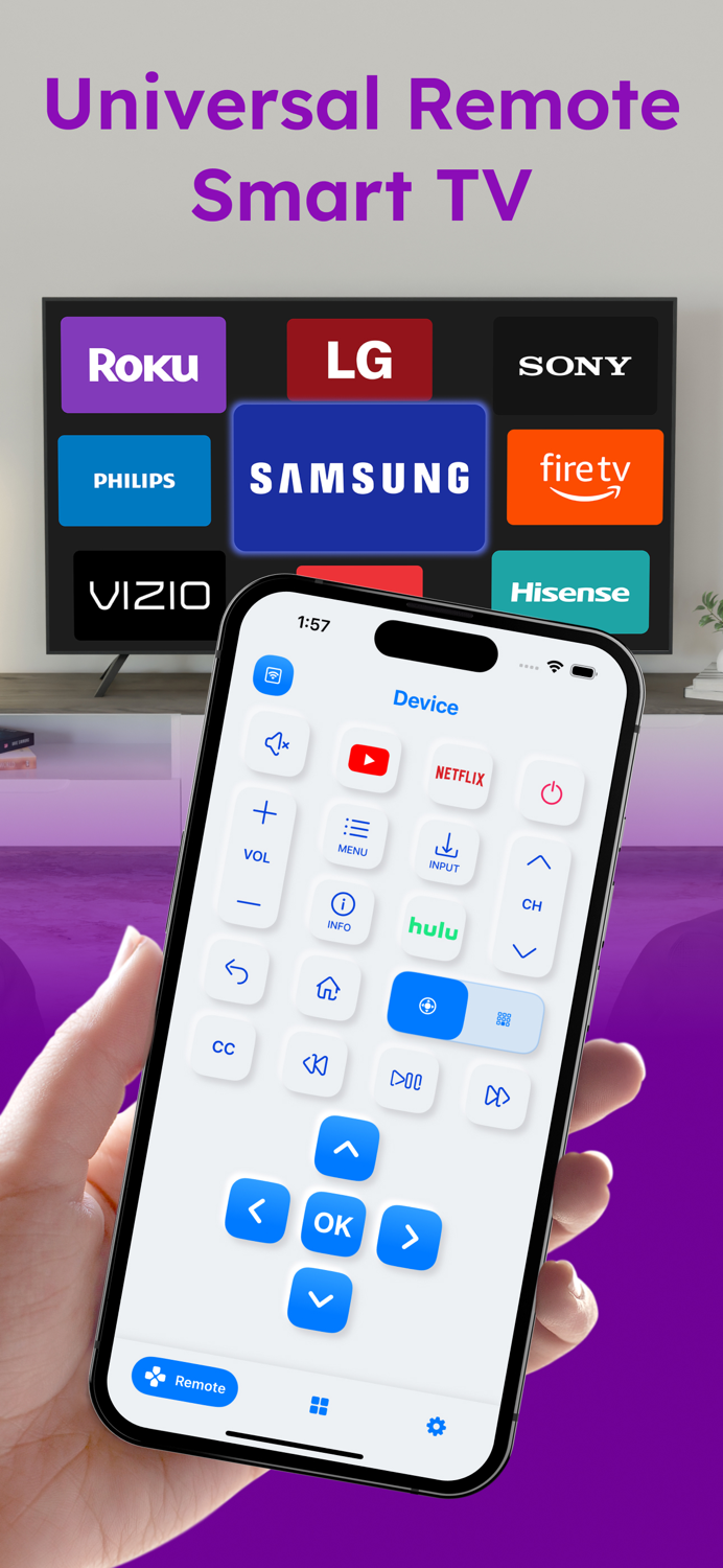 Universal Remote - Smart TV