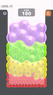 melty bubble: healing puzzle iphone screenshot 1