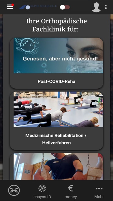 Klinik Solequelle Screenshot