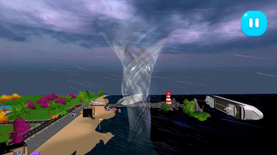 #5. Tornado Rain and Thunder Sim (iOS) 来自: Randall Gonzalez