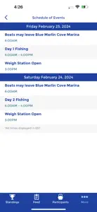 Blue Marlin Cove Wahoo Open screenshot #3 for iPhone