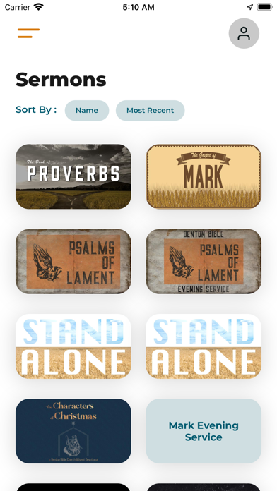 Denton Bible Church Screenshot