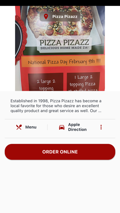 Pizza Pizazz of Federal Way Screenshot