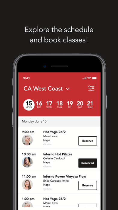 Napa Hot Yoga New Screenshot