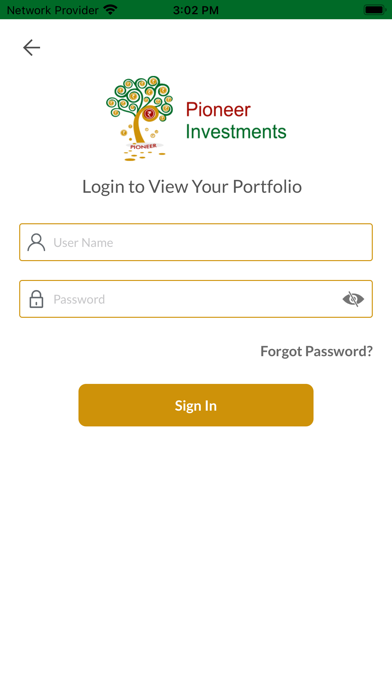 PIONEER INVESTMENTS Screenshot