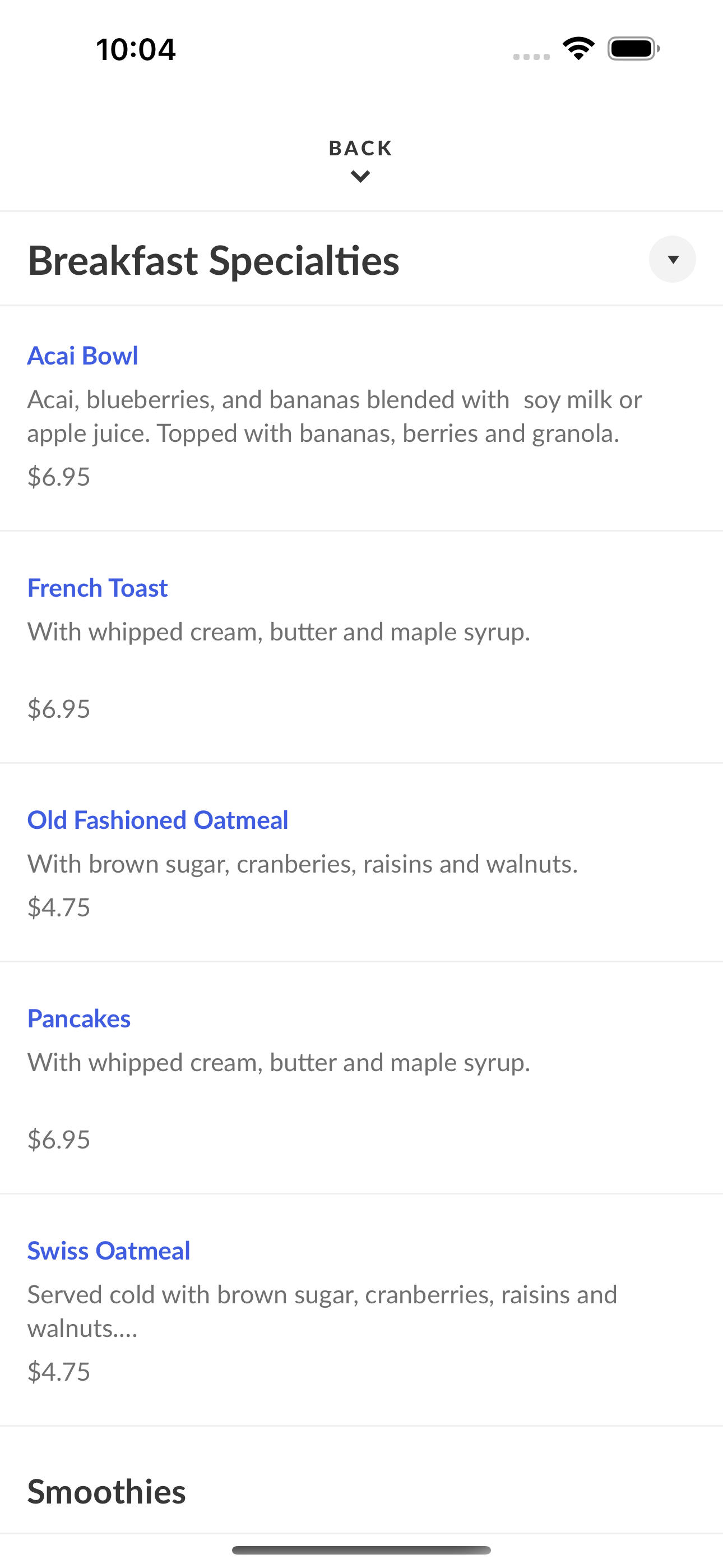 MJ's Cafe screenshot 4