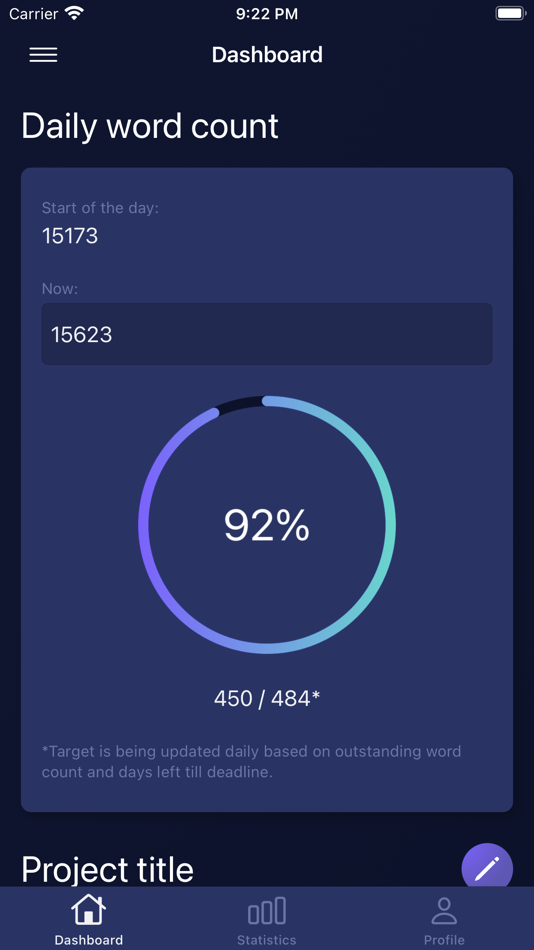 #1. Word Tracker (iOS) Ved: Marek Loose