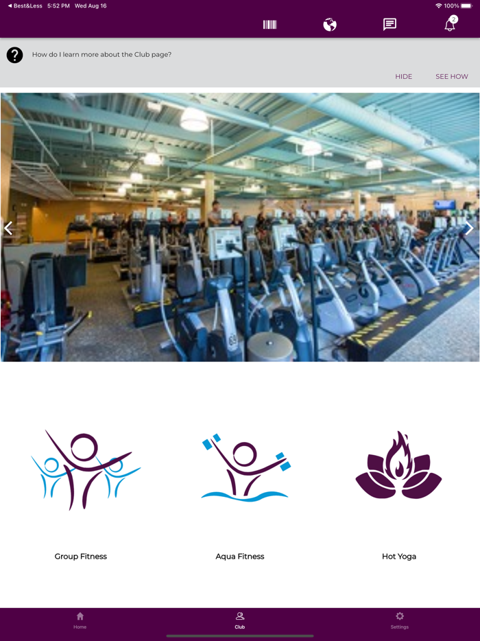 Hockessin Athletic Club App