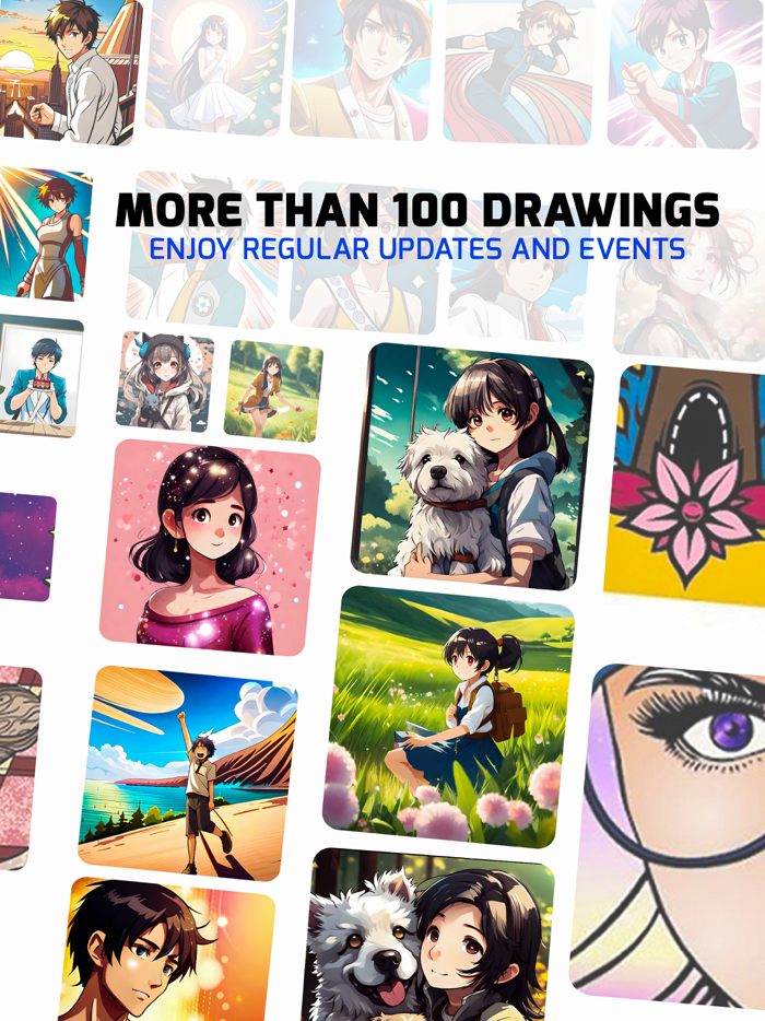 Anime Art Coloring Game