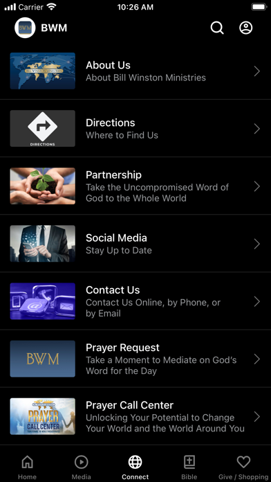 Bill Winston Ministries Screenshot