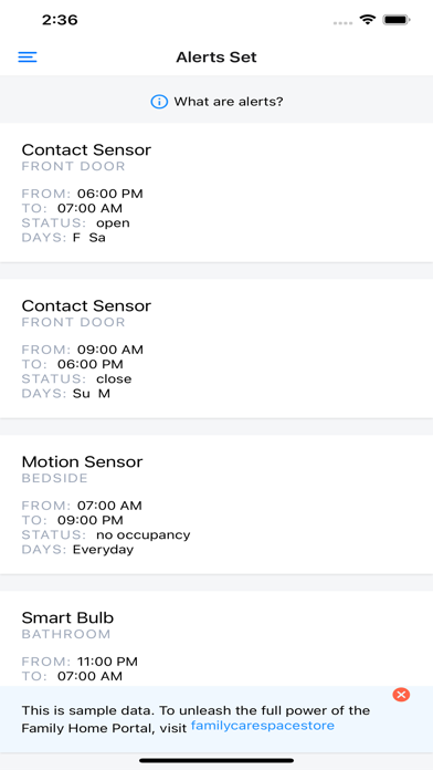 Family Home Portal Screenshot