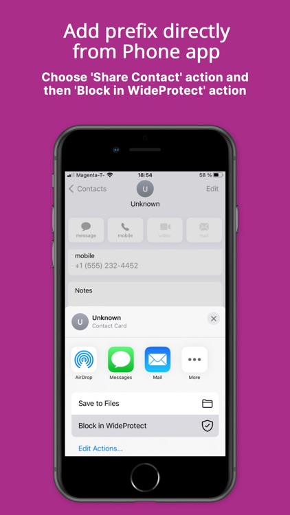 WideProtect Spam Call Blocker