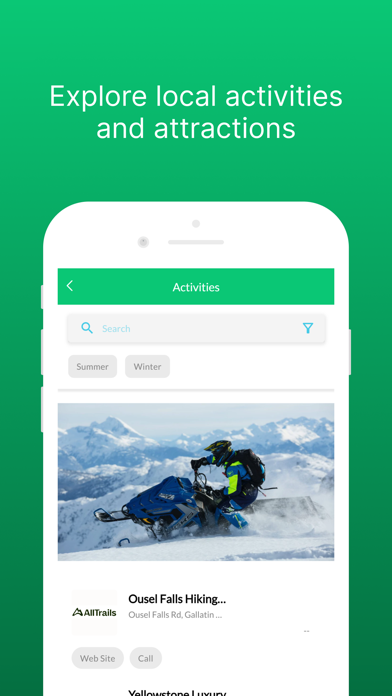 Big Sky Vacation Guide Screenshot