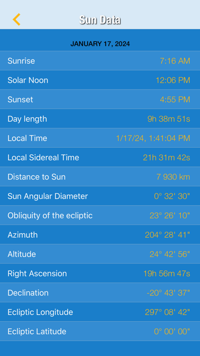 The Sun - 日の出日の入り時間 screenshot1