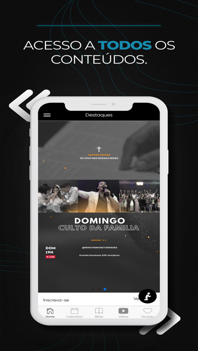 Embaixada Renovo em Cristo Screenshot